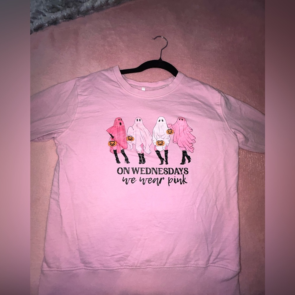 Pink Halloween Sweatshirt
